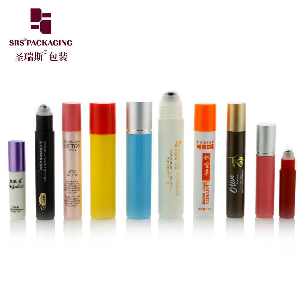 Plastic Cosmetic Packaging Roller 5ml10ml 15ml 20ml 30ml 35ml 50ml 60ml 90ml Spray Empty Skin Lotion Pump Hair Care Cream Essential oil Perfume Roll On Bottle